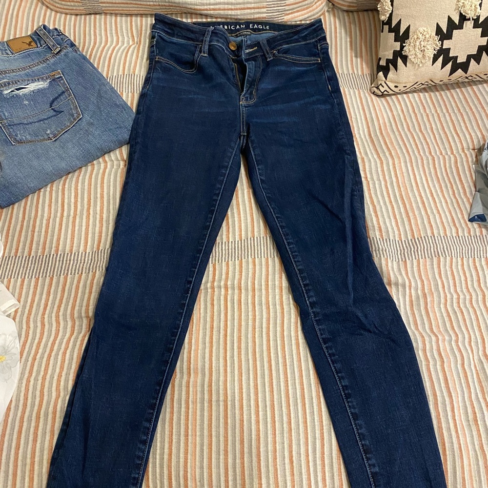 American eagle stretch skinny jeans